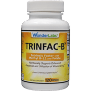 Intrinsic Factor with Folate and Vitamin B-12 1000mcg - 120 Capsules
