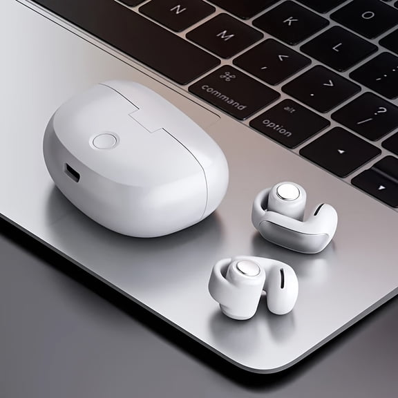 Introducing New Sports Earphones That Are Both Fashionable And Comfortable. These Wireless Earbuds Deliver Deep Bass for Music And Are Perfect for Mobile Gaming. They Feature Ergonomic Ear Clips And