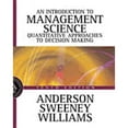thumbnail image 1 of Introduction to Management Science: A Quantitative Approach to Decision Making with CD-ROM (Hardcover) by David Ray Anderson, Thomas Arthur Williams, Dennis J Sweeney, 1 of 1
