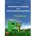 thumbnail image 1 of Introduction To Computing And Problem Solving Using Python - E. Balaguruswamy, 1 of 1