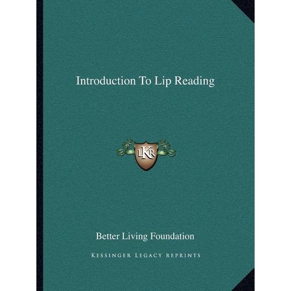 Introduction To Lip Reading (Paperback)