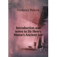 thumbnail image 1 of Introduction and notes to Sir Henry Maine's Ancient law (Paperback), 1 of 1
