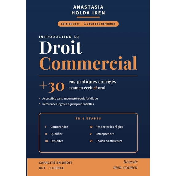 Introduction au droit Commercial: +30 cas pratiques corrigÃ©s ...