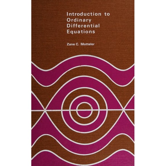 Pre-Owned Introduction in Ordinary Differential Equations 9780871501363 Used