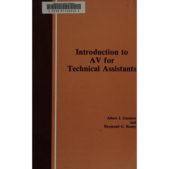 Pre-Owned Introduction to AV for Technical Assistants 9780872872325