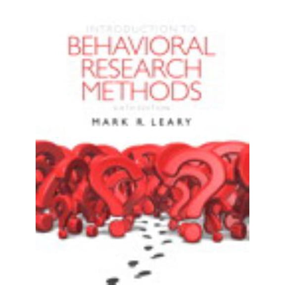 Pre-Owned Introduction to Behavioral Research Methods