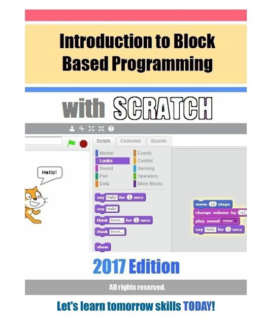 Introduction to Block Based Programming With Scratch 2017 - Walmart.com