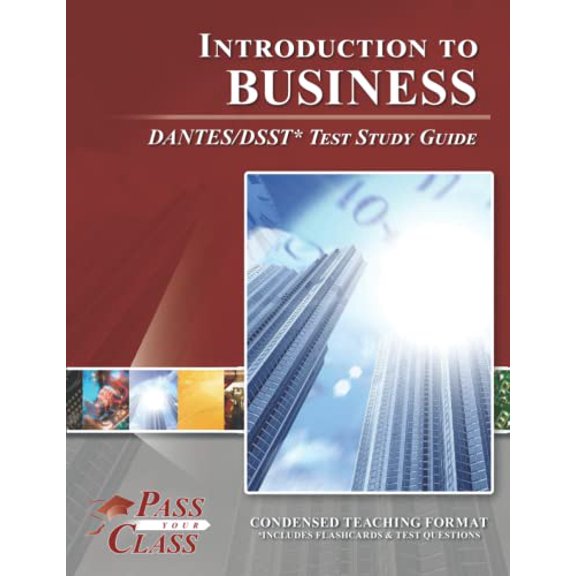 Pre-Owned Introduction to Business DANTES/DSST Test Study Guide Paperback