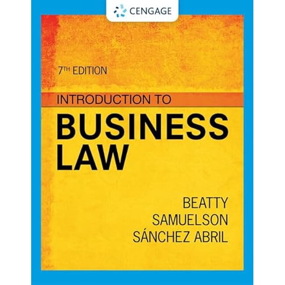 Pre-Owned Introduction to Business Law (Mindtap Course List) Paperback