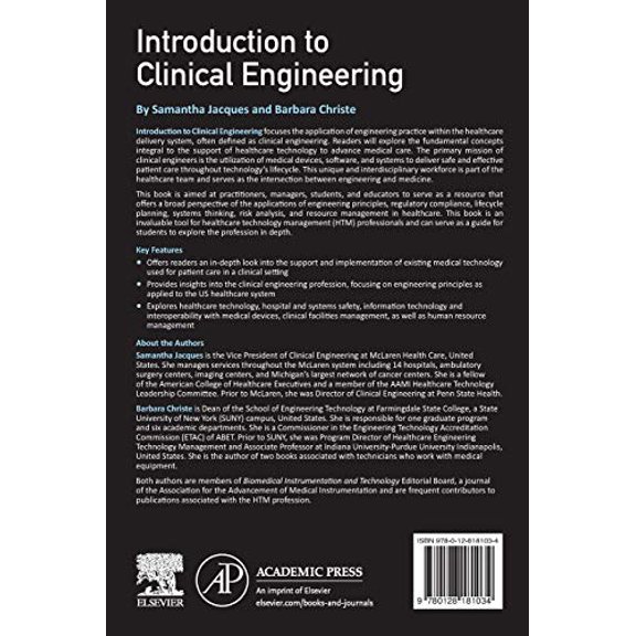 Pre-Owned Introduction to Clinical Engineering