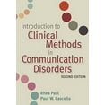 thumbnail image 1 of Pre-Owned Introduction to Clinical Methods in Communication Disorders (Paperback) 1557668795 9781557668790, 1 of 1