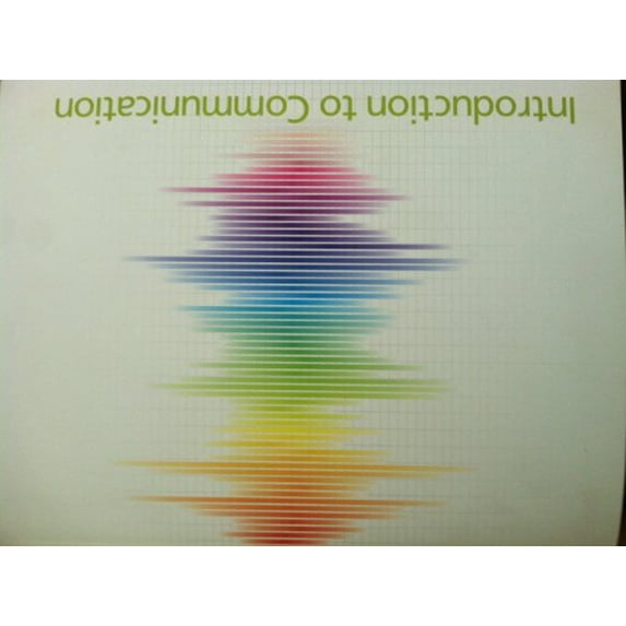 Pre-Owned Introduction to Communication Paperback Editorial Board