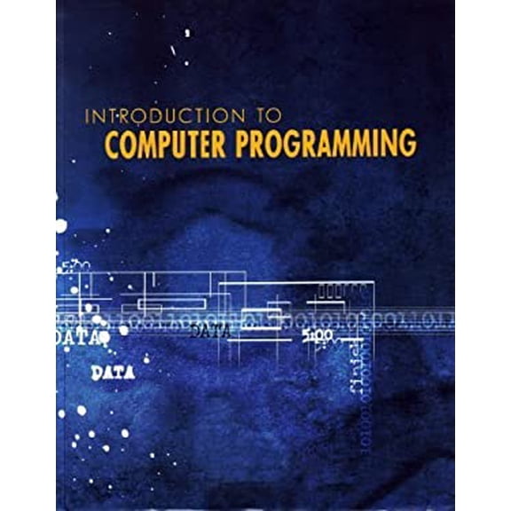 Pre-Owned Introduction to Computer Programming (with CD rom) (Starting Out With Visual Basics.NET) 9780536178305