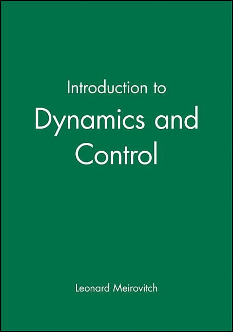 Introduction to Dynamics and Control, (Paperback) - Walmart.com