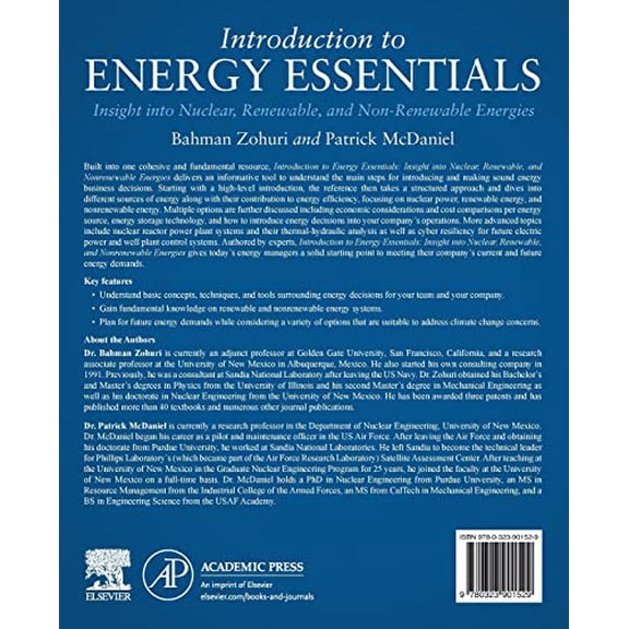 Pre-Owned Introduction to Energy Essentials: Insight Into Nuclear, Renewable, and Non-Renewable Energies, (Paperback)