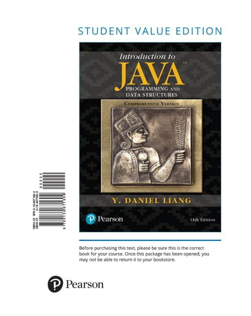 Introduction to Java Programming and Data Structures, Comprehensive ...