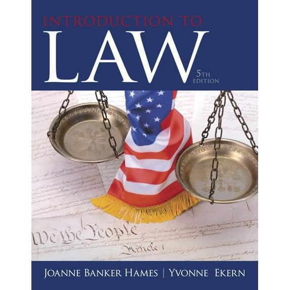 Introduction to Law (Paperback) by Joanne Hames, Yvonne Ekern