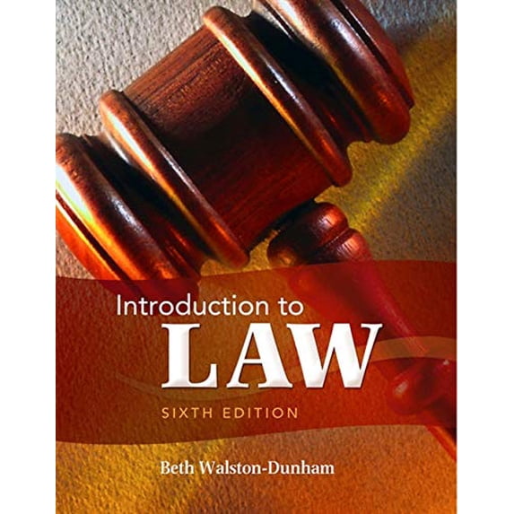 Pre-Owned Introduction to Law (Paperback) 1111311897 9781111311896