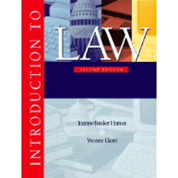 Pre-Owned Introduction to Law (2nd Edition) (Hardcover) 0130138290 9780130138293