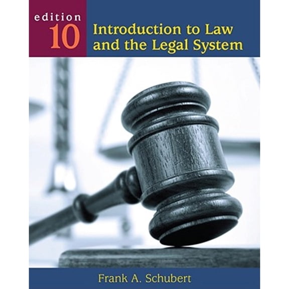 Pre-Owned Introduction to Law and the Legal System Paperback