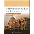 thumbnail image 1 of Pre-Owned Introduction to Law for Paralegals: A Critical Thinking Approach (Hardcover) 1454838760 9781454838760, 1 of 1