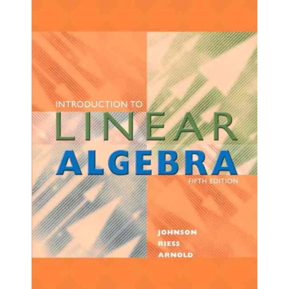Pre-Owned Introduction to Linear Algebra