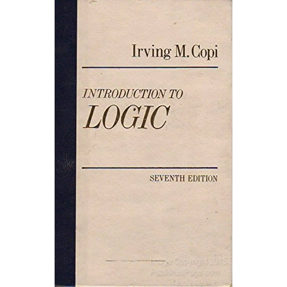 Pre-Owned An Introduction to Logic (Hardcover) 9780023250200