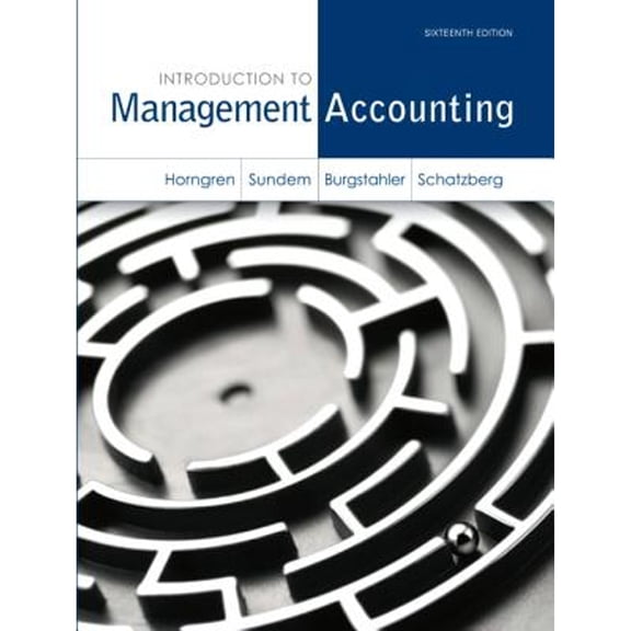 Pre-Owned Introduction to Management Accounting, (Hardcover)
