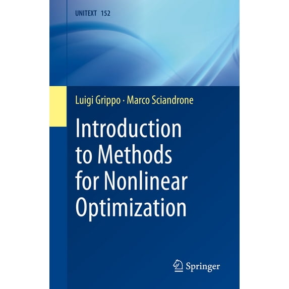 Introduction to Methods for Nonlinear Optimization, (Paperback)