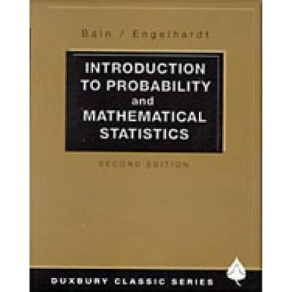 Pre-Owned Introduction to Probability and Mathematical Statistics (Paperback) 0534380204 9780534380205