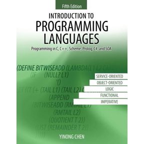 Pre-Owned Introduction to Programming Languages: Programming in C, C++, Scheme, Prolog, C#, and SOA (Paperback) 1524916994 9781524916992