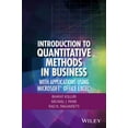 thumbnail image 1 of Pre-Owned Introduction to Quantitative Methods in Business: With Applications Using Microsoft Office Excel (Hardcover) 1119220971 9781119220978, 1 of 1