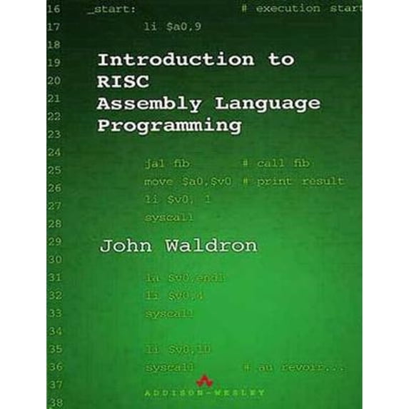 Pre-Owned Introduction to RISC Assembly Language Programming (Paperback) 0201398281 9780201398281