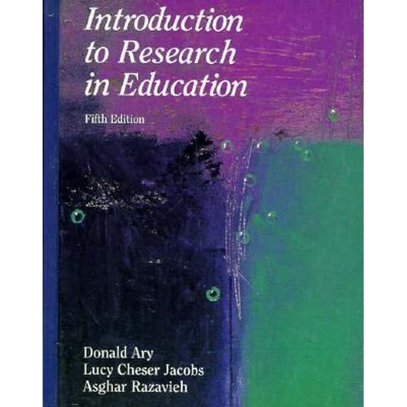Pre-Owned Introduction to Research in Education (Hardcover) 0155009826 9780155009820
