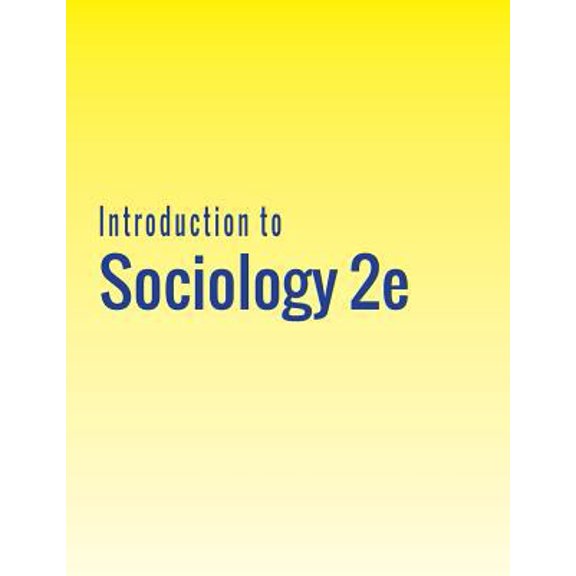 Pre-Owned Introduction to Sociology 2e, 9781680921014, 1680921010, Paperback,