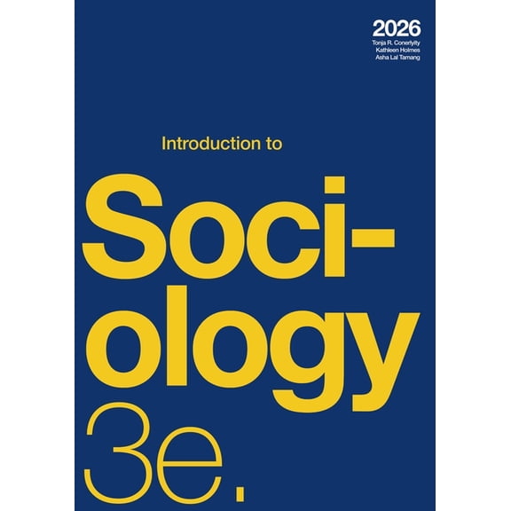 Introduction to Sociology 3e (2026), (Paperback)