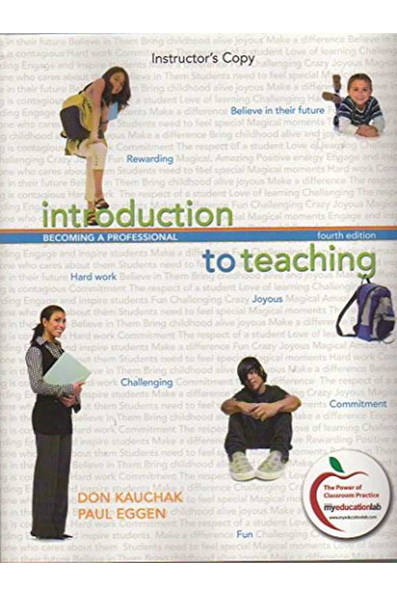 Pre-Owned Introduction to Teaching Becoming a Professional Instructors Copy Paperback Don kauchak Paul Eggen