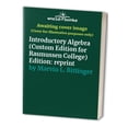 thumbnail image 1 of Pre-Owned Introductory Algebra (Custom Edition for Rasmussen College) Edition: reprint Paperback, 1 of 1