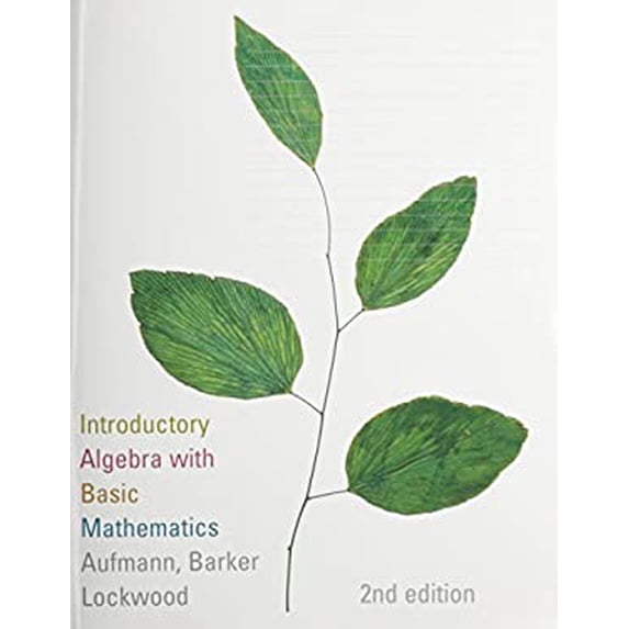 Pre-Owned Introductory Algebra with Basic Mathematics (Paperback) 0395746213 9780395746219