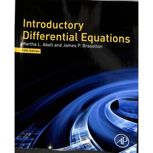 PreOwned Introductory Differential Equations Abell, Martha L. and