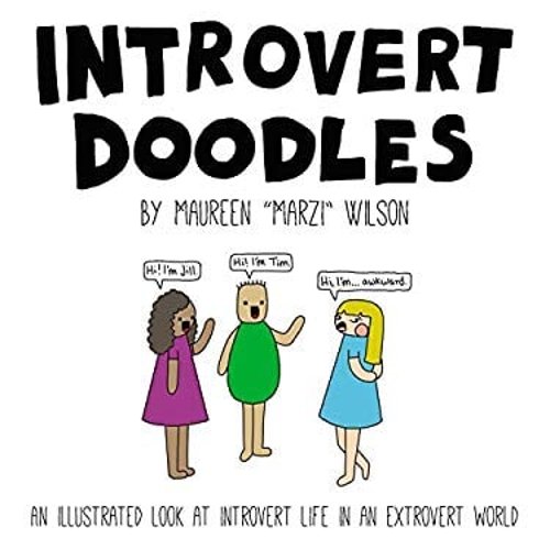 Pre-Owned Introvert Doodles: An Illustrated Look at Introvert Life in an Extrovert World (Hardcover) 1507200013 9781507200018