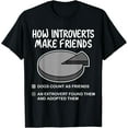thumbnail image 1 of Introvert Facts, Anti Social Introvert For Men Women Funny Creative Graphic T-Shirt, 1 of 3
