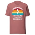 thumbnail image 1 of Introverted But Willing To Discuss Fling Golf Shirt, Unisex, Funny Vintage Fling Golf, Funny Fling Golf Shirt, Fling Golf Life Shirt, Fling Golf Lover Shirt (Mauve, L), 1 of 1