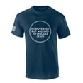 thumbnail image 1 of Introverted But Willing To Discuss Jesus Funny Bible Scripture Mens Christian Tshirt Cross Short Sleeve T-shirt Graphic Tee-Heather Navy-medium, 1 of 4