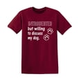 thumbnail image 1 of Introverted But Willing To Discuss Sarcastic Humor Graphic Novelty Funny T Shirt, 1 of 5