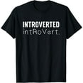 thumbnail image 1 of Introverted Shy Introverts Introvert Shyness T-Shirt, 1 of 4
