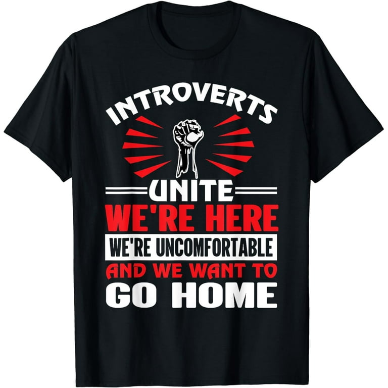 Funny Introverts Made It Awkward Antisocial Tee Shirt Funny Introverts Made It Awkward Antisocial Tee Shirt