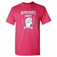 thumbnail image 1 of Introverts Unite Separately Sarcastic Humor Graphic Funny T Shirt, 1 of 1