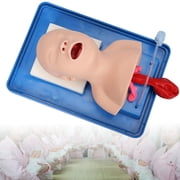 Intubation Manikin, Study Teaching Baby Model Lab Airway Management Training Infant Tracheal Manikin with Tube