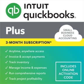 Intuit Quickbooks Online Plus 2024 3-Month Subscription